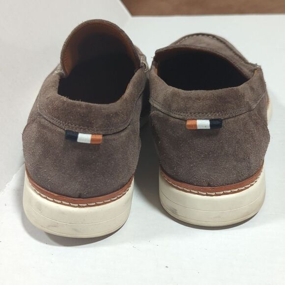 Allen Edmonds Men\'s Brown Venetian Slip-On Suede Wilder Loafers Size 10 3E